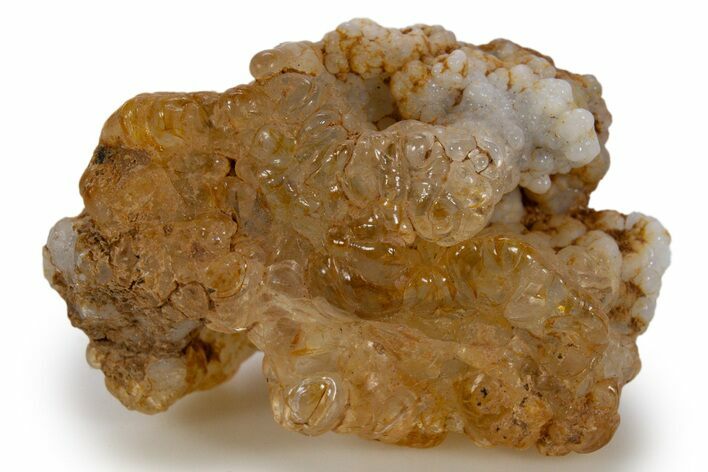 Botryoidal Hyalite Opal with Chalcedony - Mexico #324377